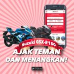 Ajak Teman Download Aplikasi Reddoorz Berhadiah Suzuki GSX-R150
