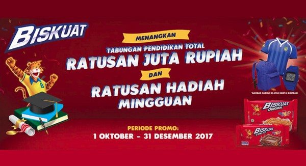 Promo Konsumen Biskuat 2017