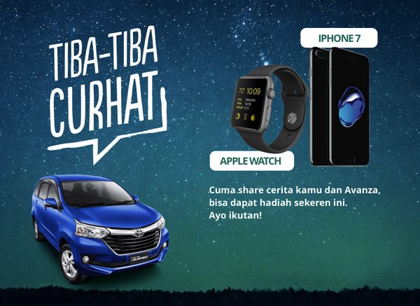 Tiba-tiba Curhat