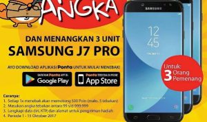 Kuis Ponta Tebak Angka Berhadiah 3 Unit Samsung J7 Pro Gratis