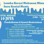 Lomba Kreasi Makanan Minuman Susu Kental Manis