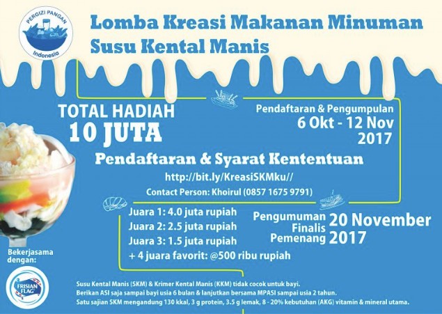 Lomba Kreasi Makanan Minuman Susu Kental Manis