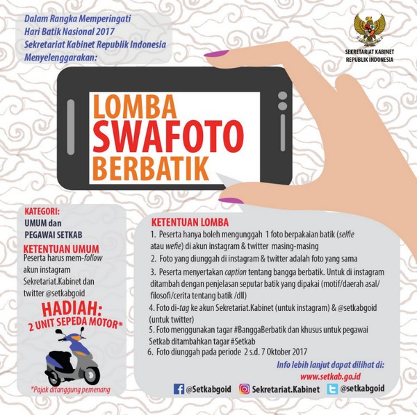 Lomba Swafoto Berbatik