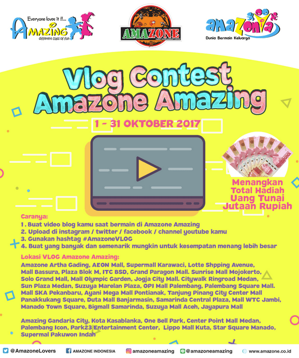 VLOG CONTEST AMAZONE AMAZING