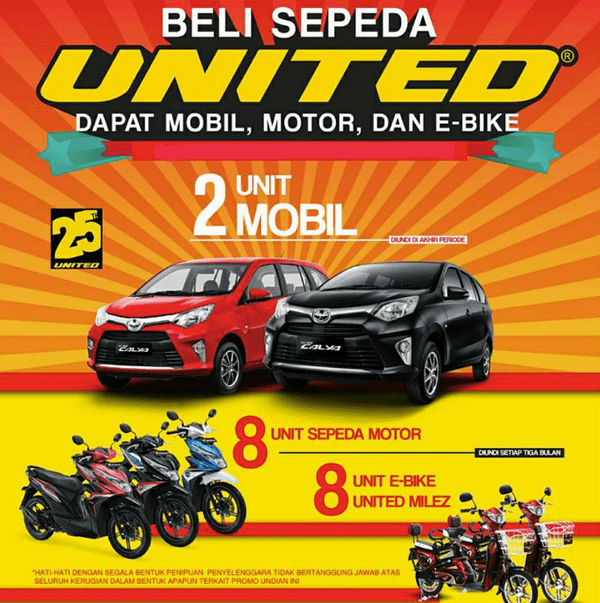 Promo Beli Sepeda United