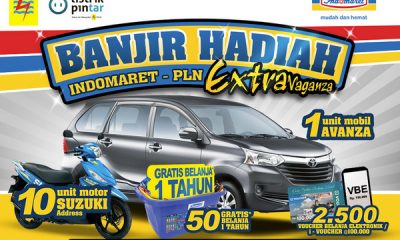 Banjir Hadiah Indomaret - PLN Extravaganza