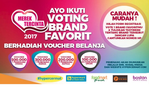 Voting Brand Favoritmu 