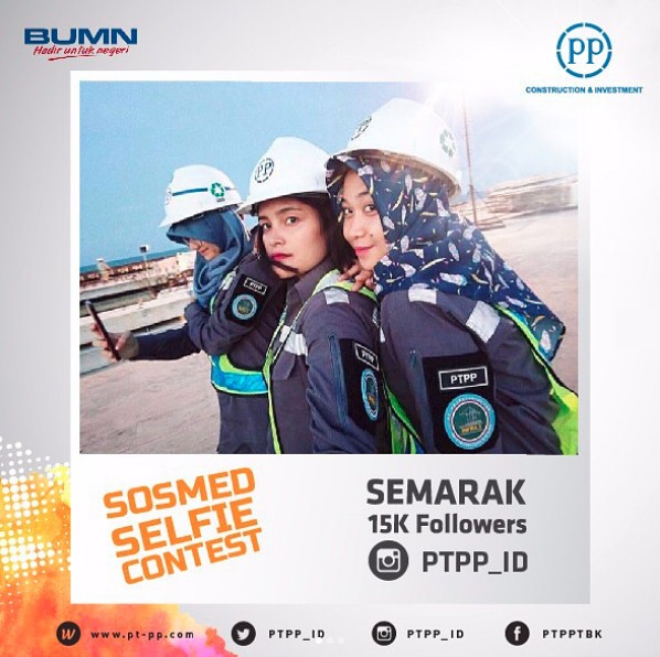 Semarak 15K Followers @PTPP_ID
