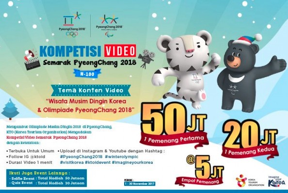 Kompetisi Video Semarak PyeongChang 2018