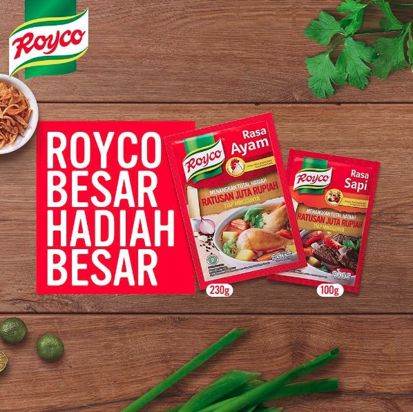 Promo Royco Besar Berhadiah Besar
