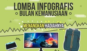 Lomba Info Grafis Bulan Kemanusiaan Hadiah Monitor LG 25UM58 Wacom CtL 490 Tas Tarbus