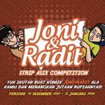 Lomba Komik Strip Joni & Radit Berhadiah Uang & Voucher Senilai Jutaan Rupiah