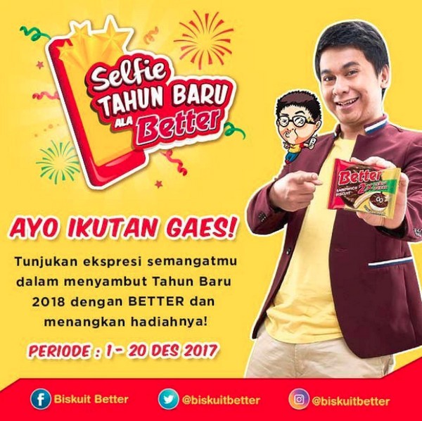 Selfie Tahun Baru Ala Better