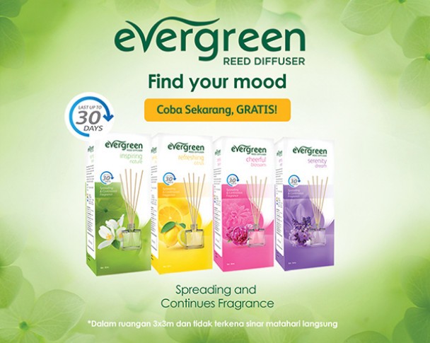 Free Sample Evergreen Reed Diffuser