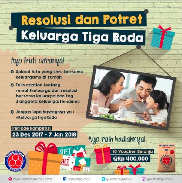 Resolusi dan Potret Keluarga Tiga Roda