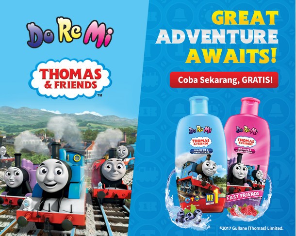 Sample Gratis Doremi Thomas And Friends Shampoo & Conditioner