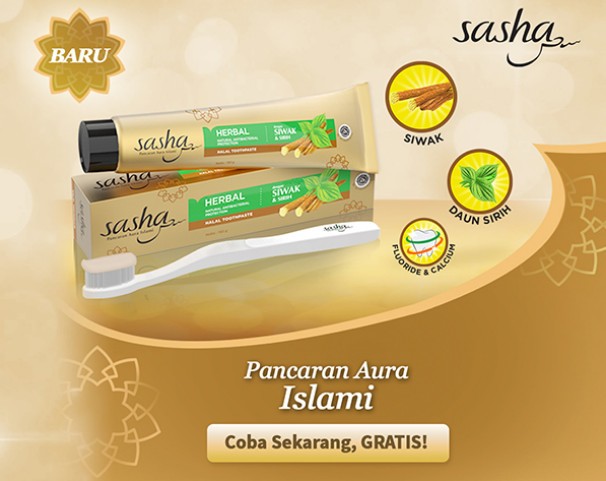 SAMPLE GRATIS Sasha Pasta Gigi Halal