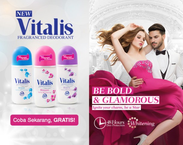 Sample Gratis Vitalis Fragranced Deodorant