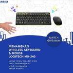 Kuis Share Casio Berhadiah Wireless Keyboard & Mouse Logitech MK-240