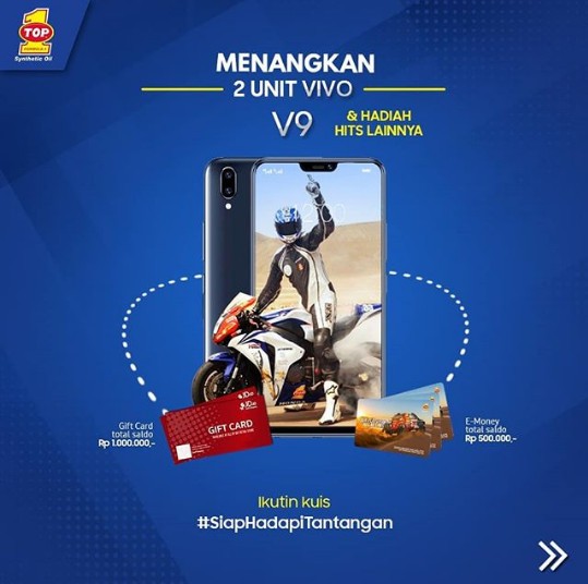 SMARTPHONE VIVO V9 DAN Voucher belanja dari JD.ID #GIVEAWAY #GRATIS