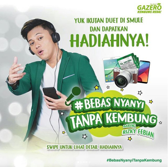 Lomba Nyanyi Jingle Gazero Berhadiah Kamera, Smartphone ...