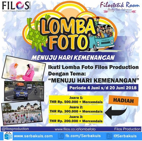 Lomba Foto Menuju Hari Kemenangan Berhadiah THR 1 Juta