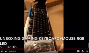 Review Hadiah Keyboard Mouse RGB LED Kontes Poin Periode Agustus 2018