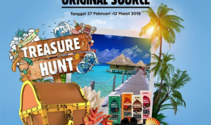Treasure Hunt Original Source Carrefour Berhadiah 3 Trip Pulau Seribu