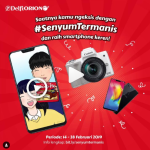Video Challenge Senyum Termanis Berhadiah kamera, Smartphone, Pulsa, Gopay