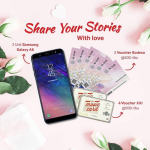 Challenge Share Your Stories With Love Berhadiah Smartphone DLL