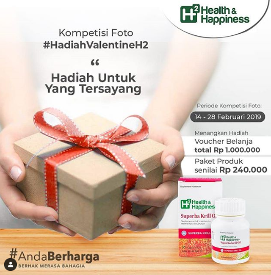 Kompetisi Foto HadiahValentineH2 Berhadiah Voucher Belanja 