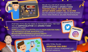 Family 100 Indonesia Bagi bagi Pulsa 500 Ribu Setiap Hari