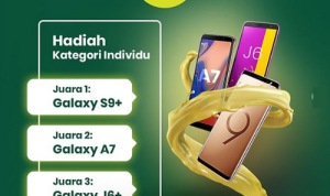 Goyang Ijo Challenge Berhadiah 3 Samsung Galaxy dan 3 Emas