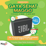 Lomba Foto Gaya Sehat Maggo Berhadiah Speaker JBL Go & GoPay