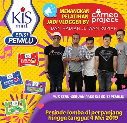 Lomba Video Tiru Iklan Kis Edisi Pemilu Berhadiah Total