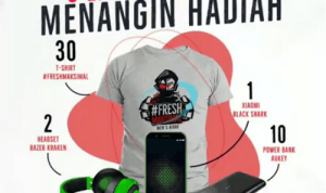 WOW Kontes Fresh Maksimal Hadiahnya HP Gaming Xiaomi BlackShark