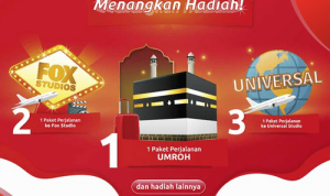 Share Inspirasi Dari Rumah Berhadiah Umroh Trip ke FOX dan Universal Studio