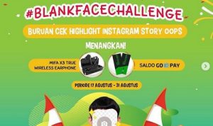 OOPS Blank Face Challenge Berhadiah Mifa X3 True Wireless Earphone