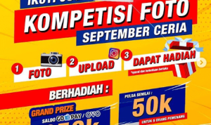 Kontes Foto September Ceria Berhadiah Salgo Gopay OVO 250K Pulsa
