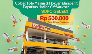Kontes Foto Makan di HokBen Majapahit Semarang Berhadiah Total 500K