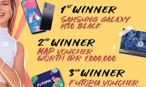 Kontes Foto OOTD Futopia Berhadiah Samsung Galaxy M30