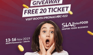 Kuis Review Pronas Berhadiah Total 20 Tiket SIAL Interfood