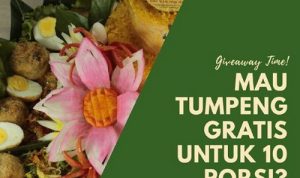 Kuis Berhadiah Tumpeng Gratis Untuk 10 Porsi dari Bu Mimin