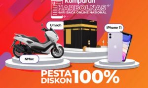 Baca Artikel di Kumparan Berhadiah Umroh iPhone 11 dan Yamaha NMax