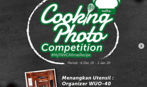 Kontes Foto My Tanica Xmas Recipe Berhadiah Utensil Organizer WUO 40