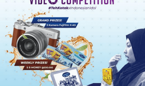 Kontes Video Teh Kotak x Indonesian Idol Hadiah 3 Kamera FUJIFILM X A5
