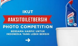 Lomba Foto Aksi Toilet Bersih Berhadiah Special Event with Darius Sinathrya