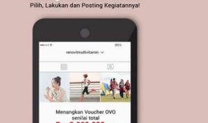Kontes Healthy Goals Renovit Berhadiah Voucher OVO Total 3 Juta