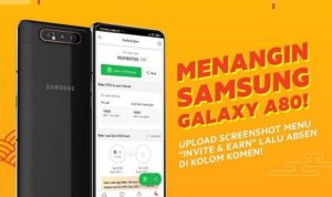 Kuis Screenshot Berhadiah SAMSUNG Galaxy A80 dari OYO Hotels