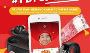 Selfie PDPastiBisa Berhadiah Xiaomi Mi Band 4 Earphone Viyatta Gopay